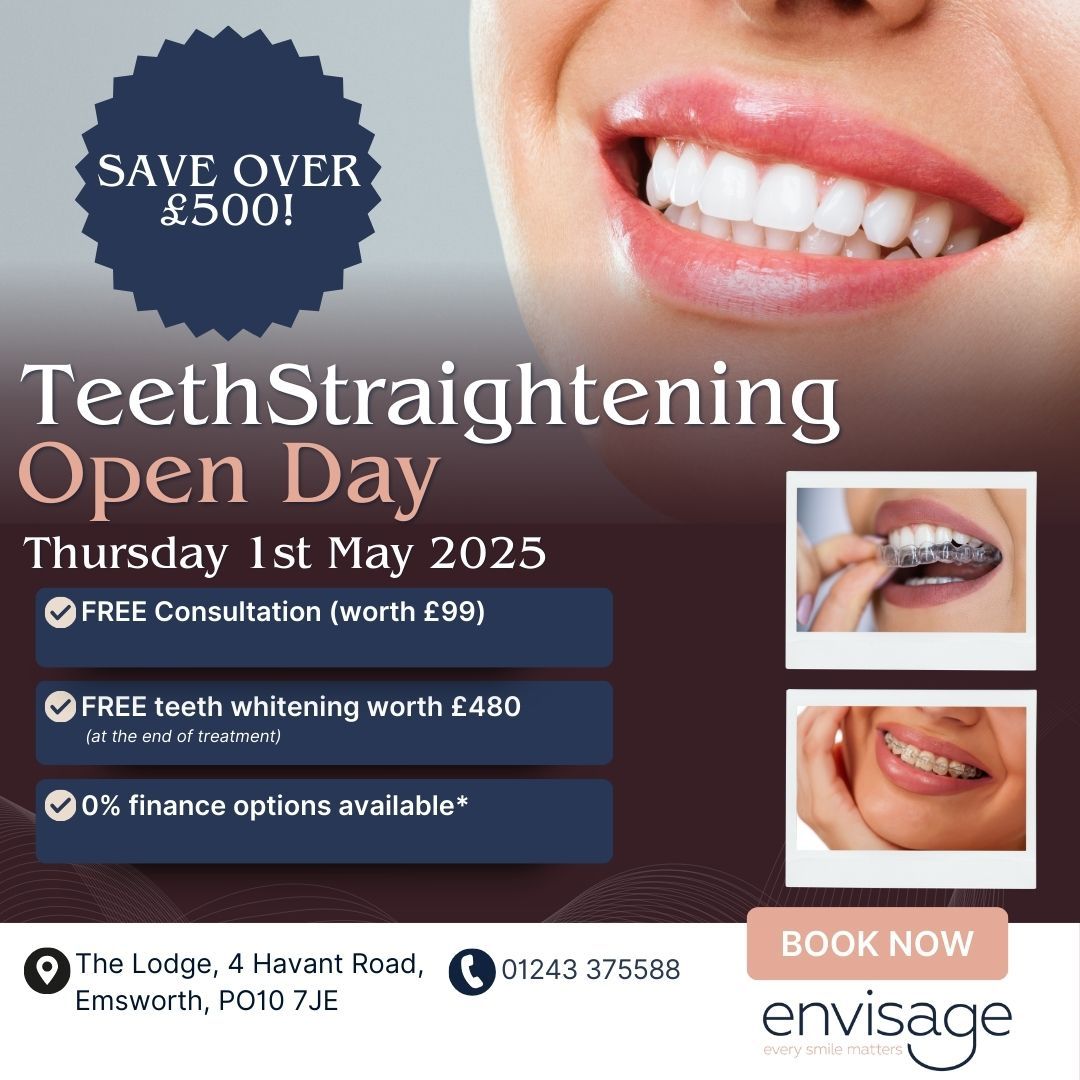 Teeth Straightening Open Day – Thursday 1st May